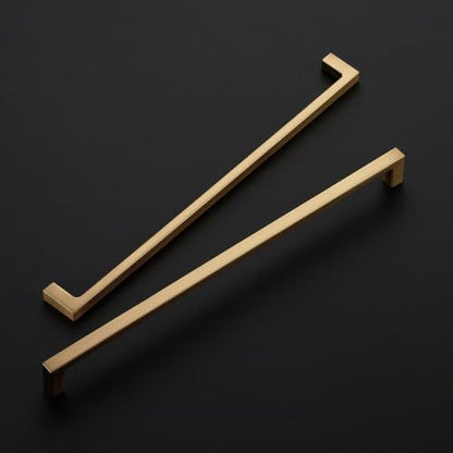 Ravinte Champagne Bronze Kitchen Square Cabinet Handles 11-5/16 Inch 20 Pack - size: 11-5/16 Inch Hole Center