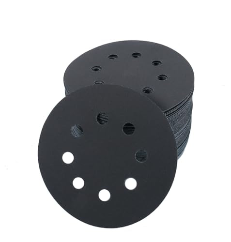 40 Pcs 5 Inch 8 Hole 1000 Grit Wet and Dry Sanding Discs, Round Hook and Loop Disc Sandpaper for Random Orbital Sanders - style: 1000 Grit