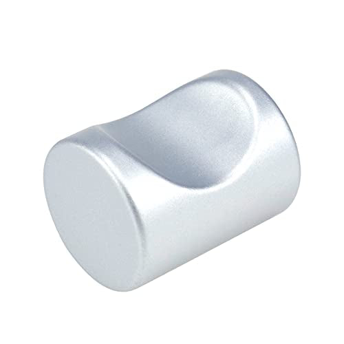 T Tulead Aluminum Alloy Silver Cabinet Knobs 0.7"x0.9", 10PCS - color: Silver