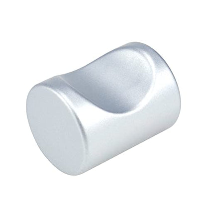 T Tulead Aluminum Alloy Silver Cabinet Knobs 0.7"x0.9", 10PCS - color: Silver
