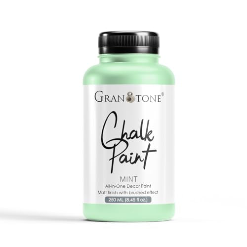 GRANOTONE Chalk Paint Mint 8.5 fl oz 250 ml - color: MINT, size: 8.5 Fl Oz