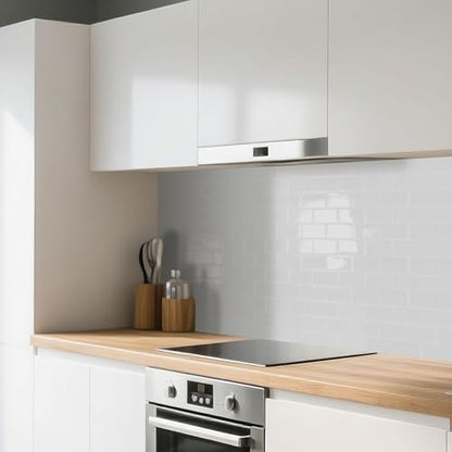 Art3d 10-Pack Subway Peel and Stick Backsplash, White Washed, 12 x 12 Inch - color: White Washed