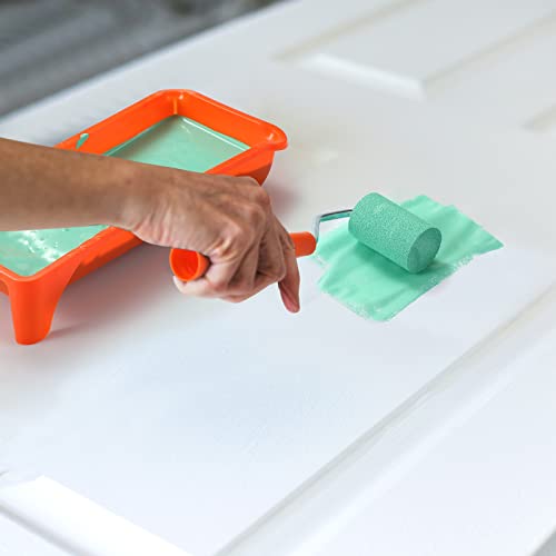 2" Foam Paint Roller with Frame Mini Paint Roller Cover Refills