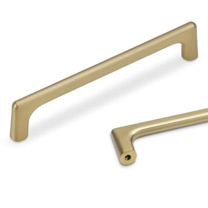 10 Pack 5 inch Champagne Bronze Kitchen Cabinet Handles - color: Champagne Bronze, size: 5 inch Hole Center