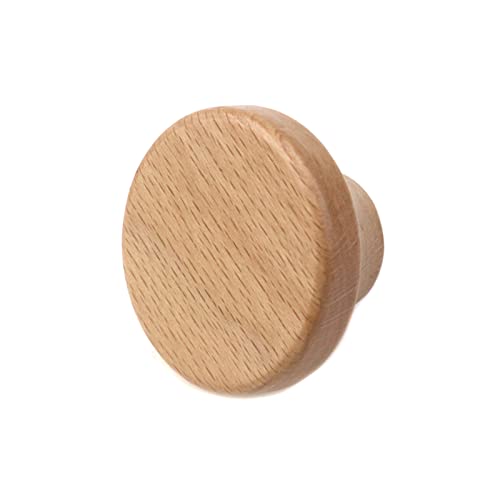 Wood Drawer Knobs Wood Kitchen Round Knobs Cabinets Furniture Pull