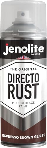JENOLITE Directorust Gloss Finish Aerosol, Espresso Brown 1x13.5oz - color: Espresso Brown