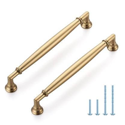 HOME EDIT Champagne Bronze Cabinet Handles 6-1/4 Inch Pulls 20 Pack - color: Champagne Bronze, size: 6-1/4 inches Hole Center