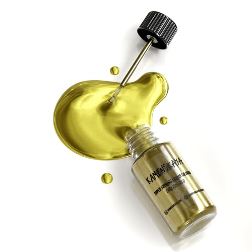 KAMENSKAYA English Gold Leaf Paint, Liquid Gilding Paint, 0.68 fl oz - color: English Gold, size: 0.68 Fl Oz (Pack of 1)