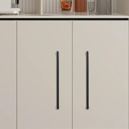 10 Pack 7.5 inch Matte Black Kitchen Cabinet Handles - color: Matte Black, size: 7-1/2 inch Hole Center