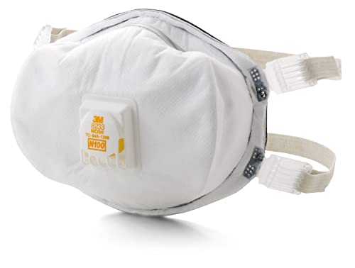 3M Particulate Disposable Respirator 8233, NIOSH APPROVED, N100, 1 Piece