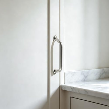 TUNNY 10 Pack Cabinet Handles-5"/128mm Brushed Nickel Cabinet Pulls - color: Brushed Nickel, size: 5"(128mm)Hole Center