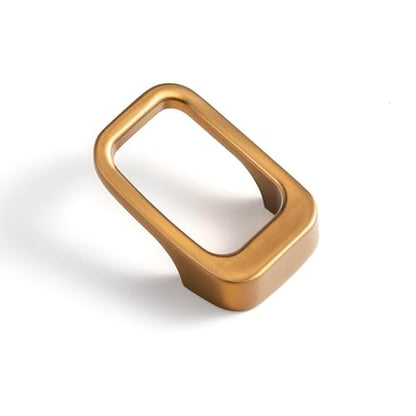 Goo-Ki Champagne Copper Cabinet Cabinet pulls with 0.6''(16mm) Hole Center,Modern Zinc Alloy Drawer Knobs for Drawer,Wardrobe,Cupboard,6 Pack - color: Champagne Copper, size: 0.6'' HOLE CENTERS