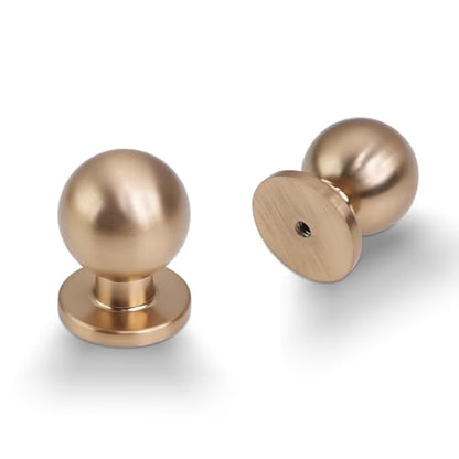 10 Pack Champagne Bronze Kitchen Cabinet Knobs - color: Champagne Bronze, size: Standard