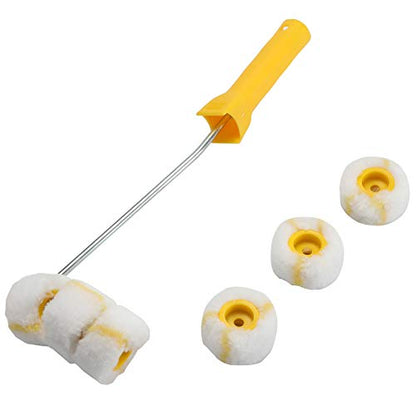 KUPOO Pipe Paint Roller Kit Smart Roller with Frame&Refill for Pipes,Poles - size: Pipe Paint Roller