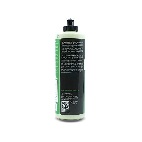 3D Carnauba Wax – Liquid Brazilian #1 Grade Wax for Deep Gloss & UV Protection | Easy Application | Safe on All Paint | Non-Staining Formula | Made in USA | 16 oz - size: 16 Fl Oz (Pack of 1)