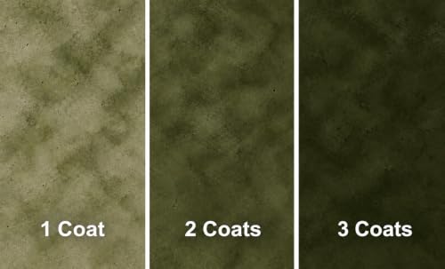 Cement Stain Concentrate - Dark Olive (8 Ounce) - color: Dark Olive, size: 8 ounce