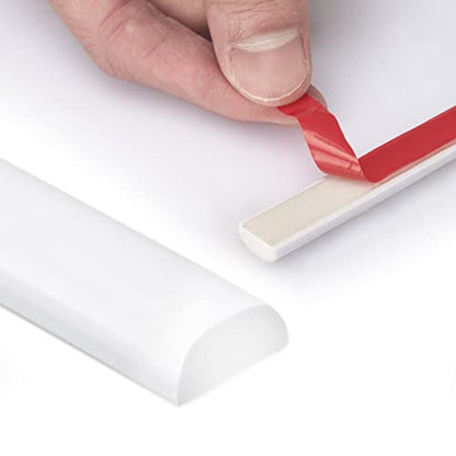 Art3dwallpanels Flexible Molding Trim, 120x0.47x0.2 Inch 10 Ft, White - color: White, size: 10 Feet