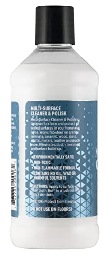 Doozy 16 oz Multi-Surface Cleaner Polish for All Furniture, Wood, Glass, Plastic, Metal, & Ceramic Surfaces - Cleans, Protects, Eliminates Dust, Streaking & Build Up on Sealed Surfaces