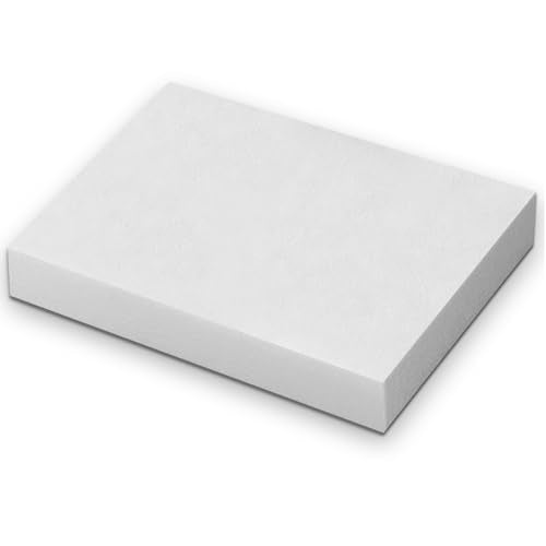 Polyurethane Foam Padding, 1 PCS 16 x 12 x 3 Inch White Soft Cuttable Packing Foam Inserts for Cases, Furniture, Automotive and Packaging - color: White, size: 16x12x3
