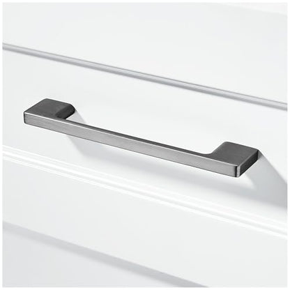 TUNNY 10 Pack Classic Cabinet Handles-6.3"/160mm Screw Spacing Brushed Black Furniture Hardware Handles for Kitchen Cabinets Bedroom Cabinet Pull - color: Brushed Black, size: 6.3"(160mm)Hole Center