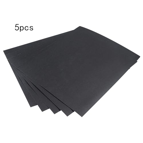 Utoolmart 240 Grits Sanding Sheets Wet Dry Silicon Carbide Sandpaper for Wood Furniture Metal Automotive Polishing 5pcs - color: 5pcs, size: 240 Grit