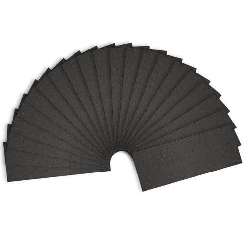Sandpaper 150 Grit, Wet Dry Sand Paper 9 x 3.6 Inch - size: 9 x 3-2/3 Inch, style: 150Grit