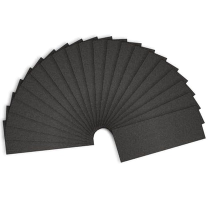 Sandpaper 150 Grit, Wet Dry Sand Paper 9 x 3.6 Inch - size: 9 x 3-2/3 Inch, style: 150Grit