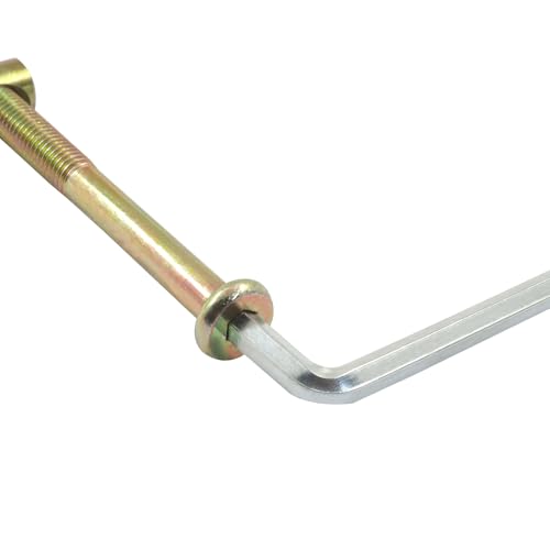 M8 X 100mm Barrel Bolt Nuts, 10 Pack - size: M8(100mm)