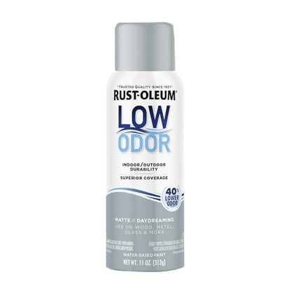 Rust-Oleum Low Odor Premium Spray Paint, Matte Daydreaming - color: Daydreaming, size: 11 Ounce (Pack of 1)