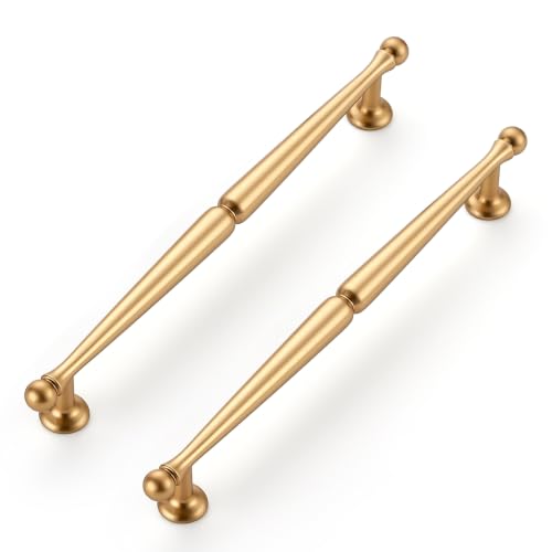 JOY DECOR Champagne Bronze Cabinet Handles Pulls, 7-1/2 Inch CC, 5 Pack - color: Champagne Bronze, size: 7-1/2 Inch Hole Center