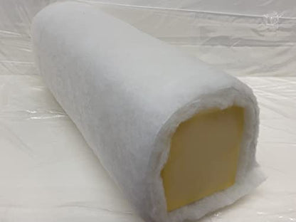 Galaxy Supply Inc. Upholstery Grade Bonded Dacron Polyester Batting, 1/2'' x30''x 1 Yard. Please Note: 1/2'' Thickness Before The Vacuum Handing, White, P8S-1YD
