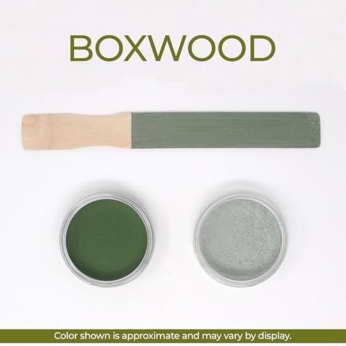 Miss Mustard Seed's Milk Paint for Furniture, Cabinets & Wood, Boxwood, Quart - color: Boxwood, size: 20 Ounce (Pack of 1)