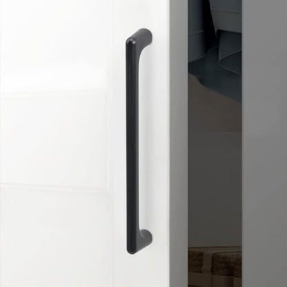 10 Pack 6.3 inch Matte Black Kitchen Cabinet Handles - color: Matte Black, size: 6-1/4 inch Hole Center