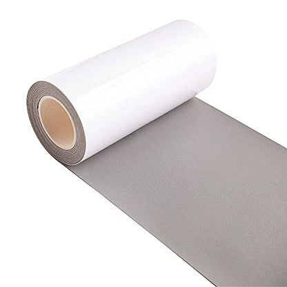 Leather Repair Patch Kit Light Gray 4 x 60 inch Leather Repair Tape Self Adhesive Patch for Furniture, Couch, Sofa, Car Seats Computer Chair First Aid Vinyl Repair Kit - color: Light Grey, size: 4*60 inch