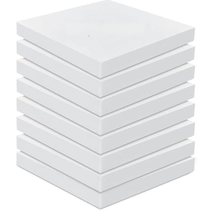 Frienda 8 Pack 2" x 22" x 22" Upholstery High Density Craft Foam - size: 2" x 22" x 22"
