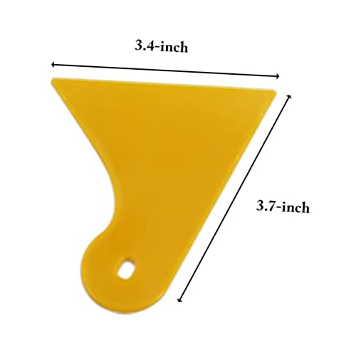 1Set Kit Vinyl Film Installation Tools for Window Tinting Ergonomic Design Durable Blades for DIY and Professional Use Includes Squeegees and Scrapers