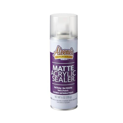Aleene's Spray Acrylic Sealer, Matte Clear Finish, 6 oz - color: Clear - Matte
