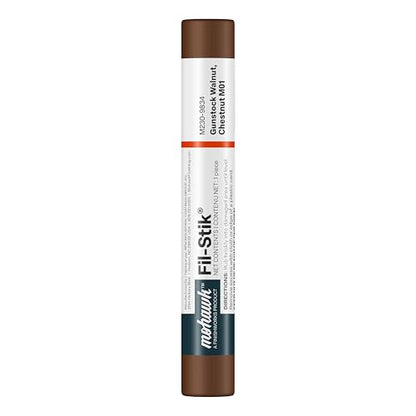 Mohawk Fil-Stik,Wax Putty Stick for Wood Repair, Gunstock Walnut, M230-9834, 1 Count