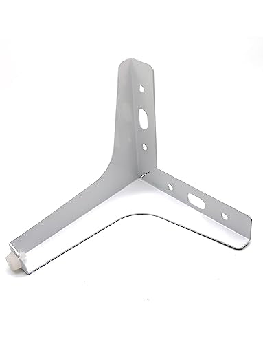 6 inch Metal Furniture Legs, White Metal Legs Triangle Sofa Legs Iron Feet Replacement for Couch,Sofa,Dresser,Cabinet,Bed,Chair,Cupboard,Set of 4 (6" Height,White) - color: White, size: 6"/15cm