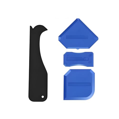 Silicone Caulking Tool Set, Sealant Caulking Finishing Tool Kit, Ground Removal Tool for Tile, Bathroom, Kitchen, Floor, Window, Sink Joint and Frames Seal
