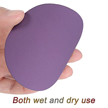 uxcell 20Pcs 3-Inch Purple Sanding Discs 1200 Grits Hook and Loop Professional Aluminum Oxide Sand Paper Wet Dry Polish for Wood Metal Paint Finishing - style: 1200 Grit