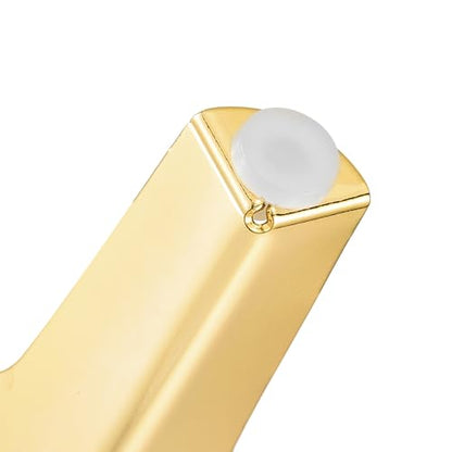 4PCS 7 Inch Gold Metal Furniture Legs Feets Heavy Duty Triangle Chair Legs - size: 7 inch