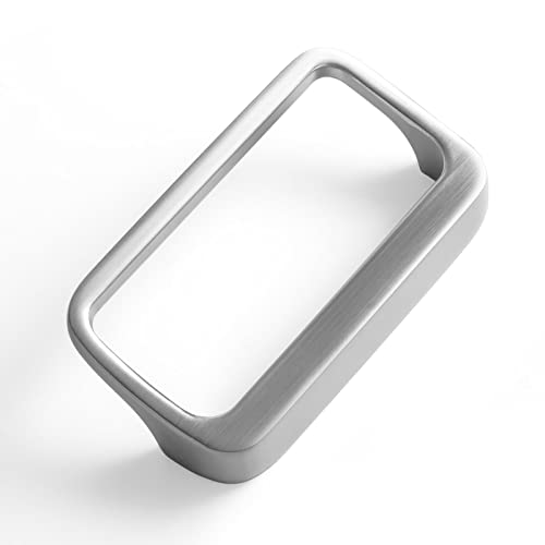 Goo-Ki Brushed Nickel Cabinet Pulls with 2.5'' Hole Center(64mm),Modern Zinc Alloy Drawer Pulls for Drawer,Wardrobe,Cupboard,6 Pack - color: Brushed Nickel, size: 2.5'' HOLE CENTERS