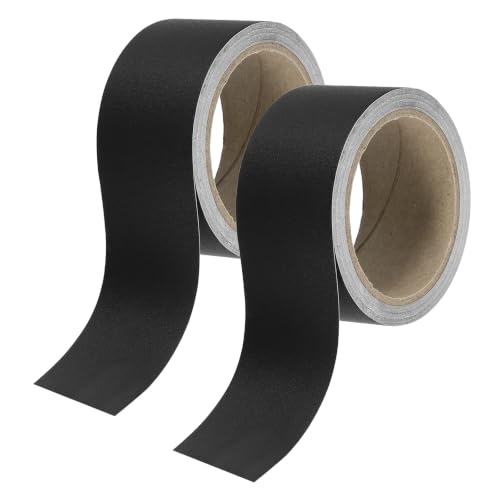 uxcell 2Pcs 2" x 33 ft PVC Edge Banding Tape, Matte Black - color: Matte Black, size: 2" x 33 ft