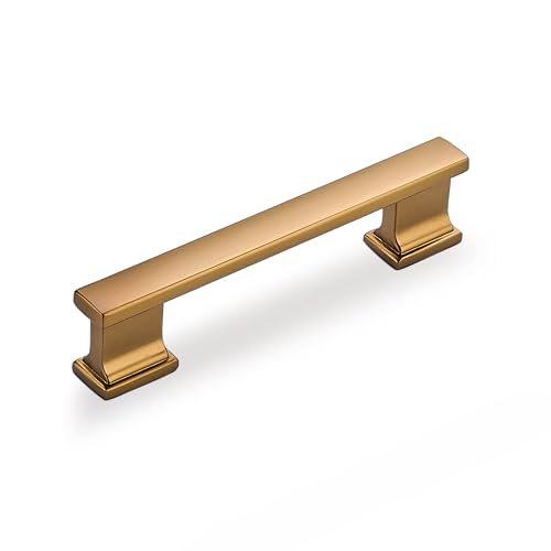 10 Pack 4-3/4 Inch Length|3-3/4 Inch(96mm) Hole Center Champagne Bronze Kitchen Cabinet Handles, Cabinet Pulls Kitchen Cabinet Hardware, Cupboard Pulls, Drawer Handles - color: Champagne Bronze, size: 3-3/4 inch Hole Center(96mm), style: 10 Pack Handle
