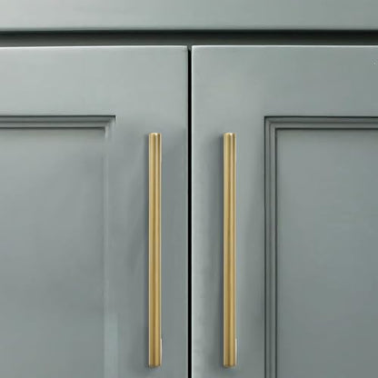 10 Pack 3-3/4 Inch Hole Center Champagne Bronze Cabinet pulls Satin Brass Heavy Duty Solid Hardware for bathrooms Dressing Tables cabinets and Kitchen cabinets. - color: Champagne Bronze, size: 3-3/4 Inch Hole Center