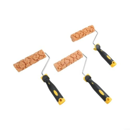 6 Inch Sponge Paint Roller Kit, Textured Wall Pattern Brush