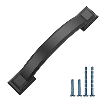 10 Pack 3 inch Cabinet Pulls Matte Black Cabinet Handles Drawer Pulls for Kitchen Cabinet Cupboard - color: Matte Black, size: 3 inch（76mm）, style: 10 Pack