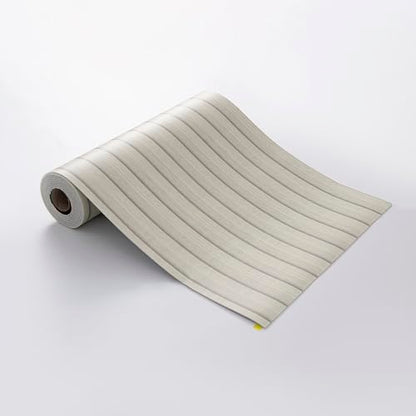 Beige Peel and Stick Slat Wall Panels,Wood Grain Paneling 118"x15.75" - color: Off-White
