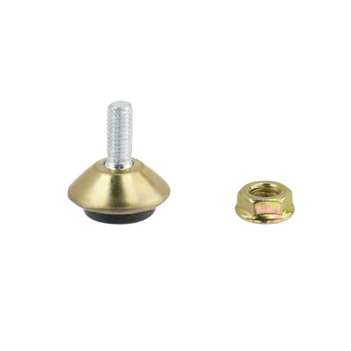 20 Pcs M6 Furniture Leveler Swivel Feet for Chair, Table and Sofa - size: M6x0.94"/24mm